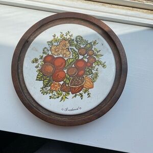 Vintage Decorative Goodwood Serving Tray, Made in the Philippines